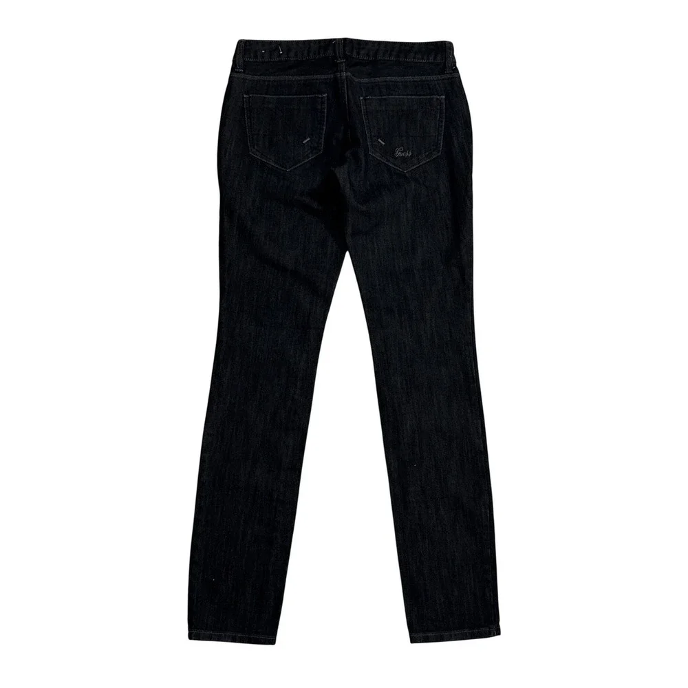 Guess Jeans Marina Skinny Jeans Womens Size 28 Dark Indigo Excellent  Denim